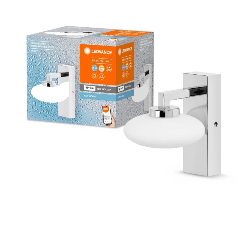 Aktion: Nur noch angezeigter Bestand verfügbar - LEDVANCE SMART+ WIFI Orbis Elypse Wandleuchte IP44 Tunabele White